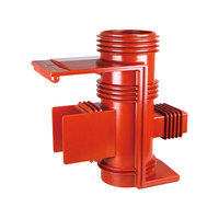 Boîtier de contact VCB à isolation électrique haute tension en résine époxy 12KV 24KV 40.5KV avec insert en laiton/acier, personnalisable OEM