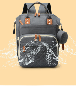 2025 New <b>Large</b>-<b>Capacity</b> Mother <b>Backpack</b> Portable Travel Mommy Bag Bottle Diaper Multi-compartment Mother and Baby Bag - Product Image 4