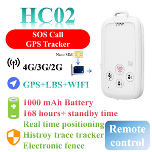 Localisateur GPS <span class=keywords><strong>4G</strong></span> intelligent haute précision pour enfants et personnes âgées, suivi de trajectoire en temps réel, appel SOS, téléphone pour enfants - Product Image 2