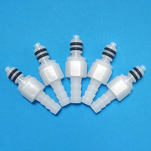 ZDVseal 1/4 "соединительная вставка с клапаном, быстроразъемные соединительные фитинги 7,6 мм, соединительные штекерные соединители PMCD2204 - Product Image 1