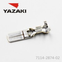 Yazaki 7114 2874 02 Terminal mâle scellé 6,3 mm à languette, contact à sertir en laiton étamé pour réparation de faisceau de câbles automobiles
