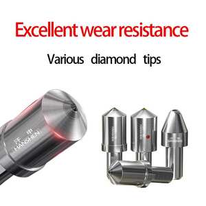 Taş seramik cam için yüksek sertlik doğal elmas Vickers test kafası hassas ölçüm aleti ucu Dresser - Product Image 3