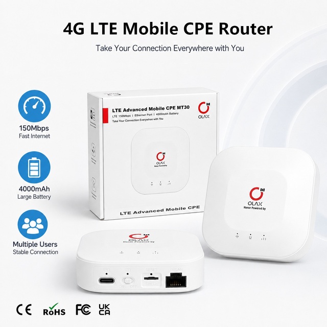 Wholesale Pocket Wifi 4G LTE Router 150Mbps SIM Card 4000mAh Battery Type-C LAN Port Mobile WiFi Hotspot for Camping & Office