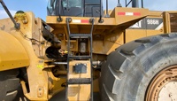 12-14 Tonnen Gebrauchter Radlader Caterpillar 986H 8,4m³ Schaufel Original-Lader Schwerlast-Baumaschine für den Bergbau