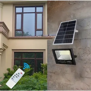 Controle Remoto barato 25w 35w 55w 75 Ip67 Ao Ar Livre À Prova D' Água w 100w 200w 300w 400w 500w Energia Solar Levou Luzes de Inundação