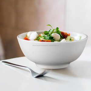 7 pouces bols à salade uniques, <span class=keywords><strong>saladier</strong></span> <span class=keywords><strong>transparent</strong></span>, grands bols en céramique - Product Image 4