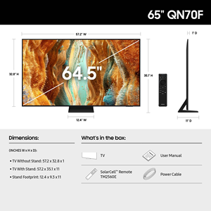 100 75 65 inç Lg 4K 85 inç Hisnese televizyon Tcl Samsungs QLED akıllı Tv - Product Image 6