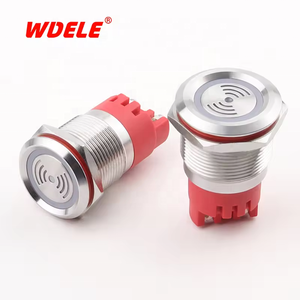 Đèn báo 22mm Decibel cao độ ồn cao không thấm nước còi liên tục/âm thanh liên tục 12/24/36/48/110/220V - Product Image 3