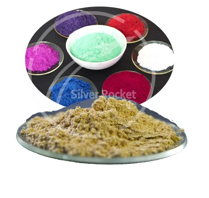 Cosmetic Pearlescent Clean Safe Environmental Mica Powder Pigment For Automotive Paint Toys Plastic Epoxy Resin
