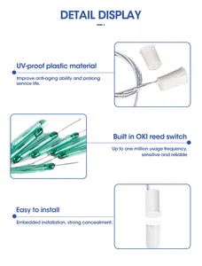 Interruttore magnetico con sensore per porte e finestre cablato da incasso interruttore Reed magnetico