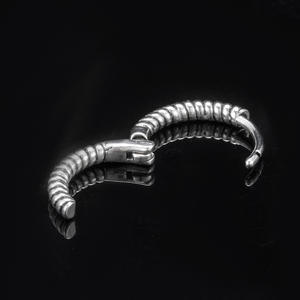 Boucles d'Oreilles Punk en Acier Inoxydable <span class=keywords><strong>pour</strong></span> Femme et Homme, 1 Pièce, Cartilage, <span class=keywords><strong>Tragus</strong></span>, Simple, Cercle Mince, Anti-allergique - Product Image 3