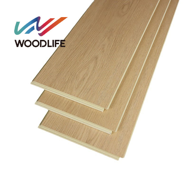 Super Healthy 6mm SPC Wood Veneer Plank Flooring Anti-Slip Easy Lock ...