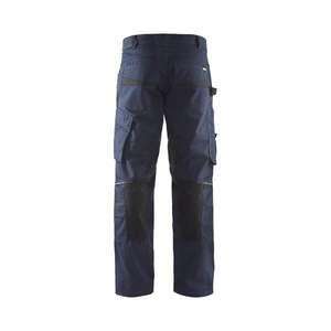 BLAKLADER - 149513308699C54 Service <b>trousers</b> with <b>stretch</b> Dark navy/<b>Black</b> - EAN 7330509544082 WORK <b>TROUSERS</b> CARGO WORK <b>TROUSERS</b> - Product Image 2