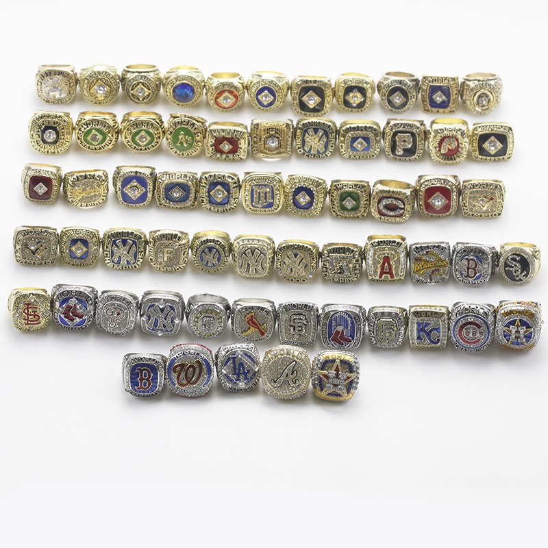 Hot Selling 1960-2022 MLB Baseball Championship Ring Set with