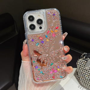 Coque de téléphone portable à motif diamant papillon <span class=keywords><strong>3</strong></span> en 1 de haute qualité pour Redmi 13 13C Note13 4G - Product Image 1