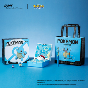 Auténtica Pluma Estilográfica <span class=keywords><strong>LAMY</strong></span> Safari Pokémon en Caja de Regalo, Charmander, Bulbasaur, Squirtle, Pluma de Escritura para Estudiantes, Regalo Coleccionable - Product Image 5