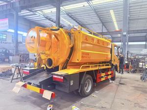 Veículo de sucção de esgoto e limpeza de 150-170 cavalos de potência - veículo de sucção de esgoto para ruas urbanas - Product Image 6