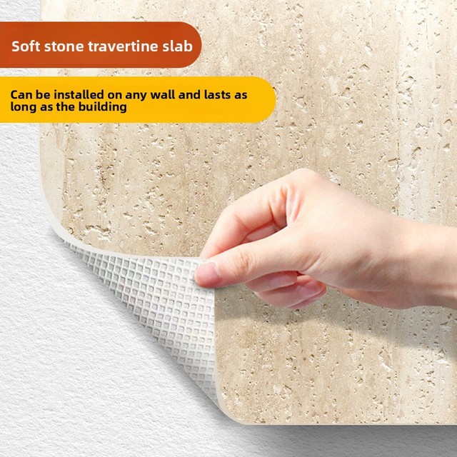 Soft Ceramic Flexible Modern Eco-Friendly Lightweight Thin Stone Veneer Bendable Sheet for Interior Exterior Wall Cladding