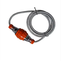 AS/NZS Australischer Standard Kupferleiter PVC-Isolierung Geflochtenes Verlängerungskabel mit 3-poligem 10A/16A Industriestecker und -buchse