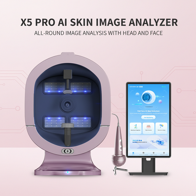 2025 Upgraded Korea Smart 3d Skin Analyzer Machine Facial Type Ai Skin Analyzer Skin Type Testing Detector Face Analysis