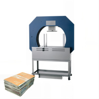 Solution d'emballage de marchandises entièrement automatique à haute efficacité professionnelle, machine d'emballage sous film étirable à économie d'énergie