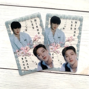 Invitation de mariage K-pop choses en plastique transparent carte décoration Kpop - Product Image 3