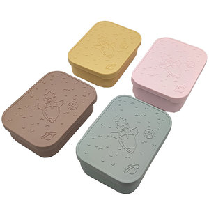 <strong>Collapsible</strong> <strong>Food</strong> <strong>Storage</strong> <strong>Containers</strong> Environmental Friendly Folding Silicone Lunch Box With Lids - Product Image 6