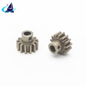 Engrenage droit personnalisé en poudre métallurgique MIM, engrenage cylindrique fritté de haute précision pour moteur à courant continu et pièces d'équipement électrique - Product Image 1