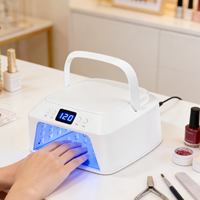 SNRQI Fournisseurs d'équipements pour ongles, Lampe UV T8-A 80 watts haute puissance pour le séchage rapide du vernis gel, Lampe de nail art à charge rapide
