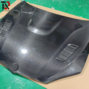 Pour <span class=keywords><strong>BMW</strong></span> X5 F15 / X6 F16 Capot en fibre de carbone de style <span class=keywords><strong>Hamann</strong></span> - Capot de performance en fibre de carbone véritable pour X5 X6 35i 50i M50d - Product Image 4