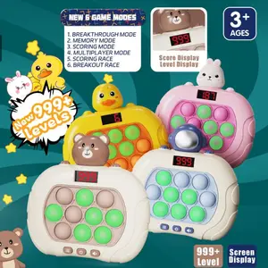 Most Popular Puzzle Game For Kids Fast Push Puzzle Game Console Light Up Game Quick Push Toys Gift