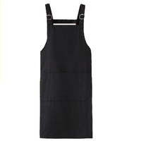 Tablier de cuisine en coton avec impression personnalisée et logo pour homme et femme Tablier de cuisine de chef à bavette de jardin