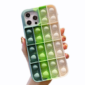 Fundas para Teléfonos Móviles de TPU+PC con Diseño de Animales, Antiestrés, con Burbujas, para Aliviar el Estrés, Moldeadas Hidráulicamente - Product Image 5