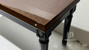 Modern Rectangular 100% Solid Wood Oak Side <b>Table</b> Small Dining <b>Table</b> Italian Small Side <b>Table</b> <b>for</b> Living Room Modern Rectangular - Product Image 3