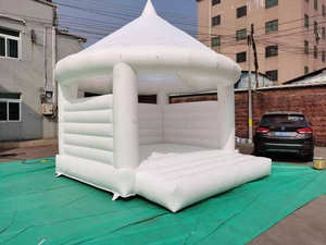 Castillo hinchable inflable de la boda del PVC del adulto/castillo inflable blanco - Product Image 3
