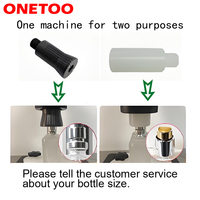 Machine de capsulage de flacons de parfum pour petites entreprises, scellage manuel de pompes en verre et en plastique pour l'emballage alimentaire