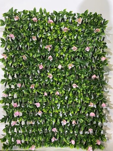Treillis artificiel de jasmin <span class=keywords><strong>clôture</strong></span> <span class=keywords><strong>extensible</strong></span> extérieure de feuilles artificielles buis pour jardins treillis <span class=keywords><strong>extensible</strong></span> de saule - Product Image 5