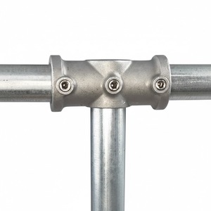 Connettore per Tubi in Lega di Alluminio per Sistema di Telai in Acciaio - Product Image 2