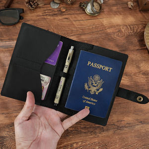 Nhà Máy Bán buôn đầy đủ Hạt Da sổ làm việc kinh doanh tài khoản cuốn sách tùy chỉnh giấy Da Cuốn Sách bìa du lịch Jotter máy tính xách tay - Product Image 3