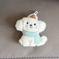 Artcreativity 3,15 pouces, adorable peluche en forme d'animaux qui couine, pendentif pour sac, porte-clés, ornement, jouet pour enfants, cadeau