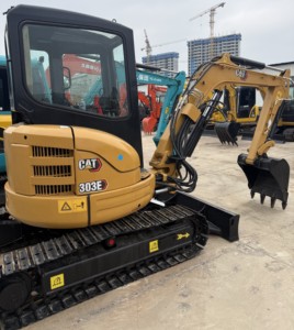 Mini-excavatrice d'occasion CAT303E CAT303.5E CAT304 CAT305E, 98% neuve, petite machine de 3, 3,5, 4 et 5 tonnes, conforme EPA, en stock. - Product Image 6