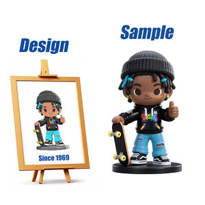 Statuetta in Resina a Forma di Orsacchiotto, Decorazione da Scrivania, Regalo di Compleanno, Action Figure della Fabbrica Shengye - Product Image 2