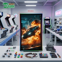Tira de Luces LED POG para Monitor Bally, para Máquinas de Juegos Arcade, Pantalla TFT Curva de 32 Pulgadas con Táctil Capacitivo, Respuesta de 5ms, VGA