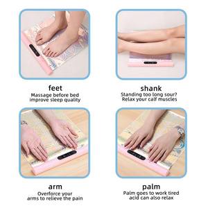 Masajeador de pies de acupuntura EMS eléctrico portátil plegable, alfombrilla vibratoria para relajación muscular dirigida, almohadilla de fisioterapia para alivio de piernas - Product Image 2