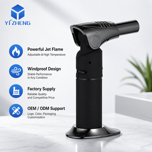 Nouvelle Conception Personnalisable – Chalumeau <span class=keywords><strong>de</strong></span> Cuisine Portable Coupe-Vent pour Barbecue et Crème Brûlée - Product Image 4
