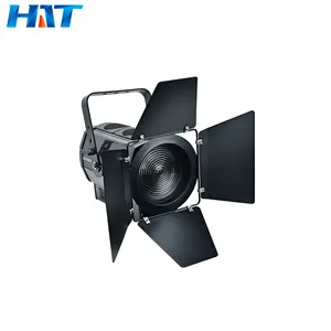 Topi Lampu Panggung Profesional Kualitas Tinggi Lampu Pot Led 200W RGB 3in1 Harga Pabrik Digunakan Dalam Film Panggung LED 200W Lampu Fresnel