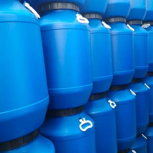 Cubo de Plástico Azul de 8 Galones con Boca en Espiral de HDPE Nuevo - Product Image 5