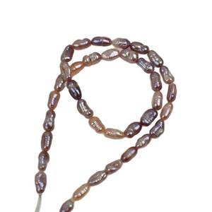 Perles PIPA colorées naturelles d'eau douce de 6-10 mm à trou droit, en vrac, pour le commerce transfrontalier, perles de forme irrégulière Wenchi - Product Image 5