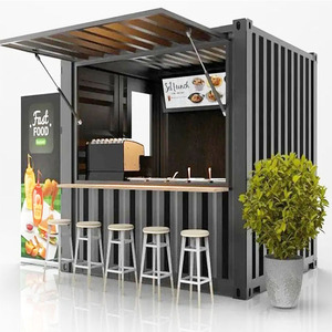 Trung Quốc 20ft 40ft cao Cube vận chuyển mở rộng vận chuyển đa năng container khung cà phê nhà ở Mỹ - Product Image 1