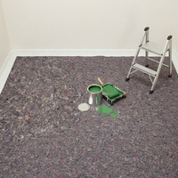 Rouleau de protection absorbant pour peintre, tapis de protection flexible pour sols, idéal pour la peinture, le travail du bois et la protection des chantiers